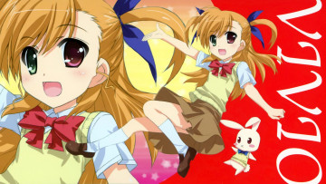 Картинка аниме mahou shoujo lyrical nanoha