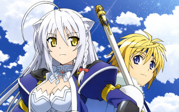 обоя аниме, dog, days