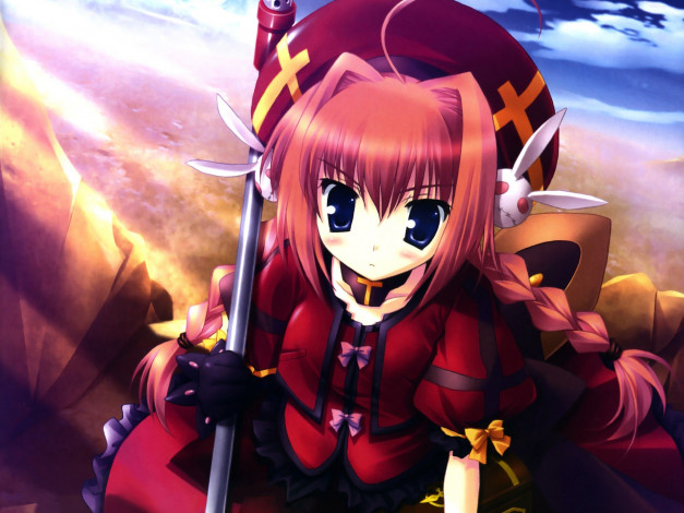 Обои картинки фото аниме, mahou, shoujo, lyrical, nanoha