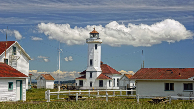 Обои картинки фото природа, маяки, дома, маяк