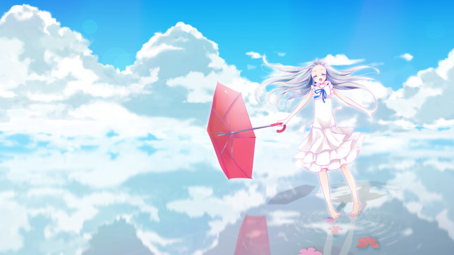 Обои картинки фото аниме, anohana