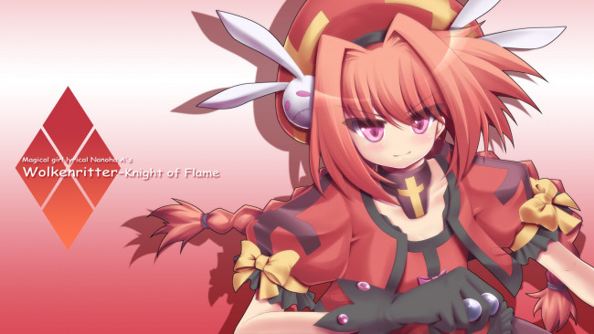 Обои картинки фото аниме, mahou, shoujo, lyrical, nanoha