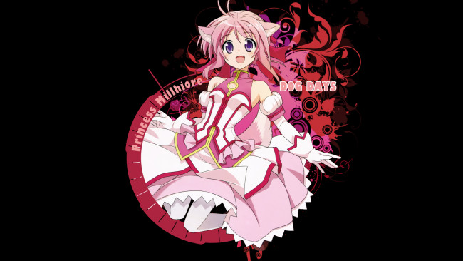 Обои картинки фото dog, days, аниме