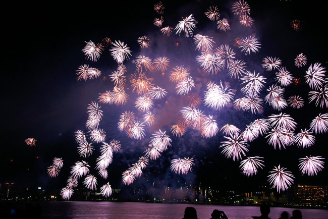 Обои картинки фото разное, салюты, фейерверки, салют