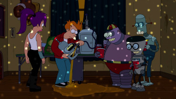 Картинка futurama мультфильмы футурама