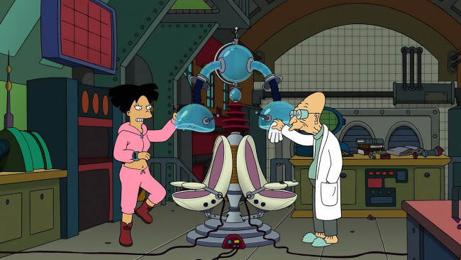 Обои картинки фото futurama, мультфильмы, футурама