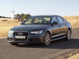 обоя автомобили, audi, biturbo, tdi, a6, 2013г, темный, 3-0, 4g, c7, quattro, sedan, au-spec