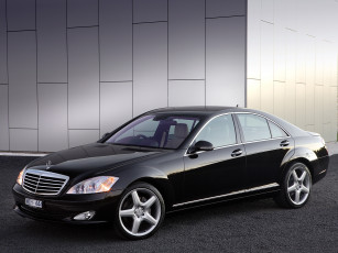 Картинка автомобили mercedes-benz blueefficiency cdi s 320 au-spec w221 темный