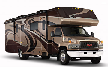 Картинка автомобили дом+на+колёсах motorhome topkick c5500 camper gmc
