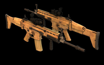 Картинка оружие 3d автомат
