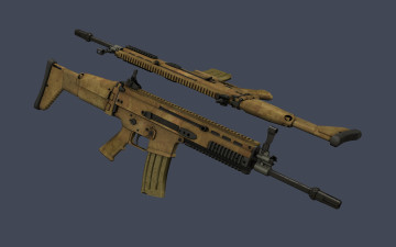 Картинка оружие 3d автомат