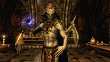 Картинка видео+игры the+elder+scrolls+v +skyrim персонаж