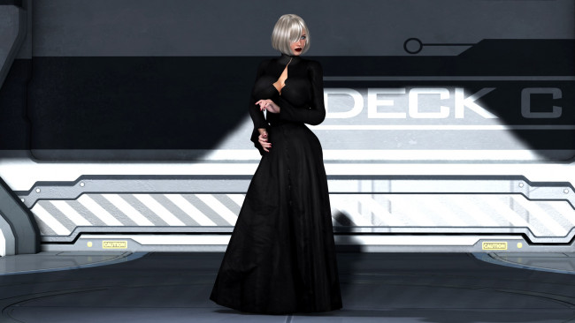 Обои картинки фото видео игры, dark heresy, фон, взгляд, девушка