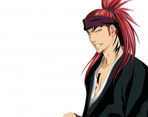 Картинка аниме bleach ренджи abarai renji