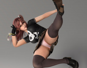 Картинка 3д+графика аниме+ anime девушка фон взгляд