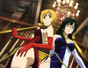 Картинка аниме star+driver девушка