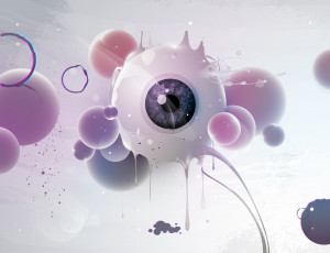 Картинка 3д+графика глаза+ eyes глаз