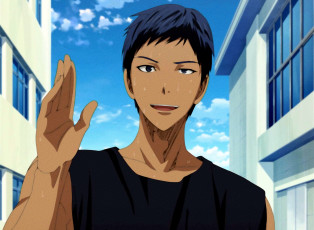 Картинка аниме kuroko+no+baske аомине дайки