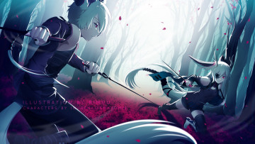 Картинка аниме unknown +другое девушка взгляд фон