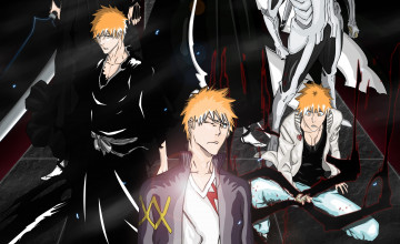 Картинка аниме bleach ичиго