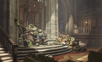 Картинка видео+игры overwatch