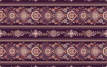 обоя векторная графика, графика , graphics, бордовый, узор, орнамент, цветы