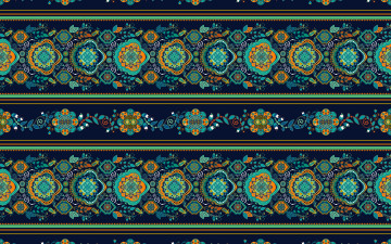 Картинка векторная+графика графика+ graphics зеленый орнамент узор цветы