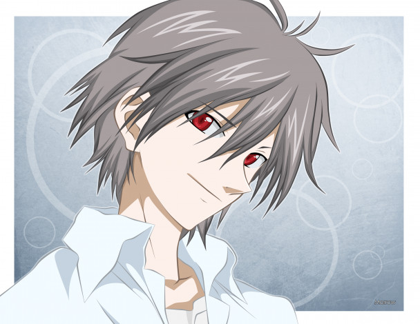 Обои картинки фото аниме, evangelion, парень