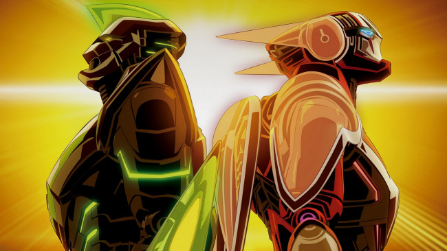 Обои картинки фото аниме, tiger and bunny, герои