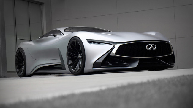 Обои картинки фото infiniti vision gran turismo concept 2015, автомобили, infiniti, 2015, concept, gran, turismo, vision