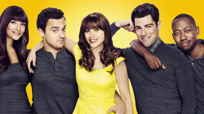 Обои картинки фото кино фильмы, new girl, персонажи