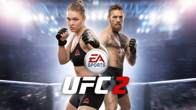 Обои картинки фото ufc 2, видео игры, ufc, 2, спортивный, симулятор, файтинг