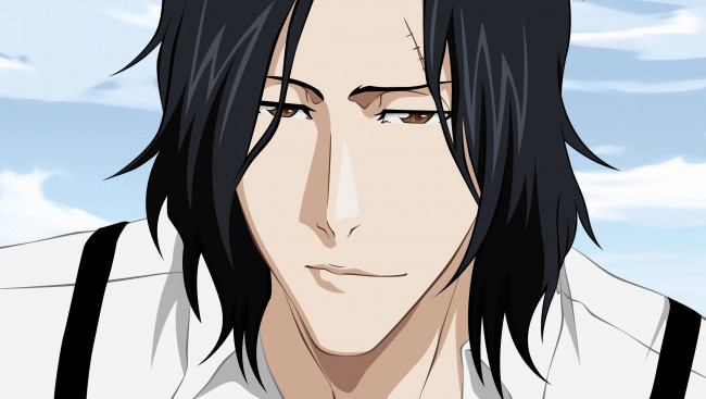 Обои картинки фото аниме, bleach, парень