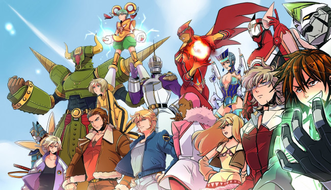 Обои картинки фото аниме, tiger and bunny, герои