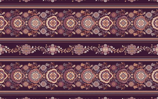 Обои картинки фото векторная графика, графика , graphics, бордовый, узор, орнамент, цветы