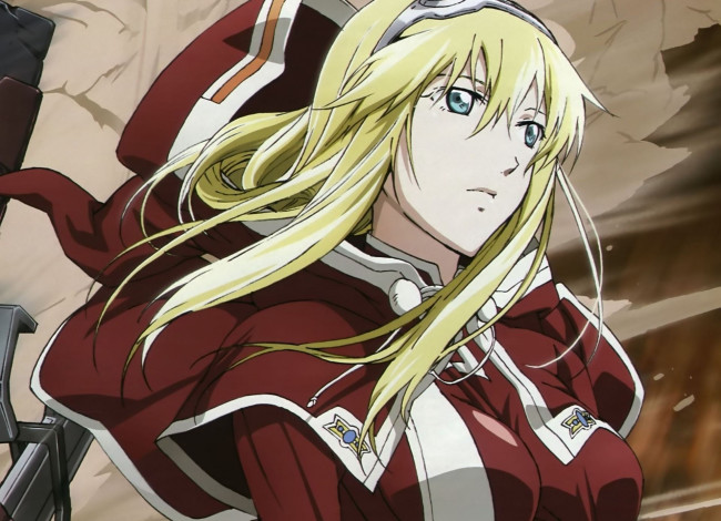 Обои картинки фото аниме, broken blade, девушка