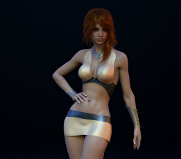 Картинка 3д+графика люди+ people фон взгляд девушка