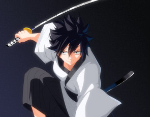 Картинка аниме fairy+tail грей хвост феи