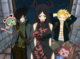 Картинка аниме fairy+tail хвост феи