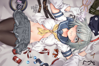 Картинка аниме kantai+collection anthropomorphis kantai collection