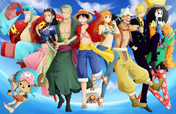 Картинка аниме one+piece taichou weapon anime pirate one piece chopper ken zoro brook nami asiatic oriental japanese manga frank asian straw hat pirates ussop luffy sanji robin blade by simona018 katana