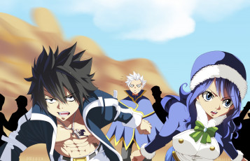 Картинка аниме fairy+tail арт хвост феи fairy tail