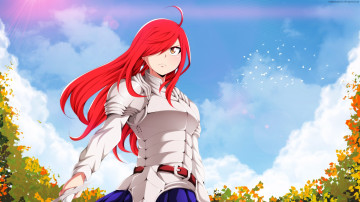 Картинка аниме fairy+tail oriental erza scarlet asiatic strong kumo mahou by tofiqhuseynov