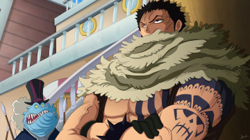 Картинка аниме one+piece anime hat charlotte katakuri asian tatoo by melonciutus akuma no mi top strong japanese oriental asiatic manga one piece pirate