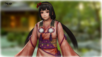 Картинка 3д+графика люди+ people девушка фон взгляд