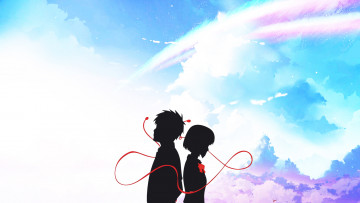 Картинка аниме kimi+no+na+wa двое