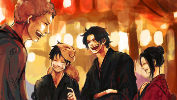 Картинка аниме one+piece парни