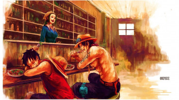 Картинка аниме one+piece парни