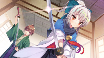 Картинка аниме оружие +техника +технологии at-yui