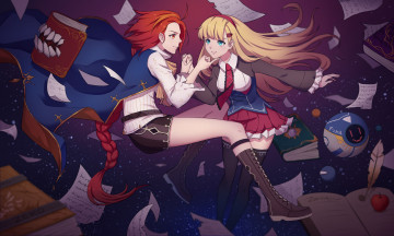 Картинка аниме магия +колдовство +halloween yi qiang